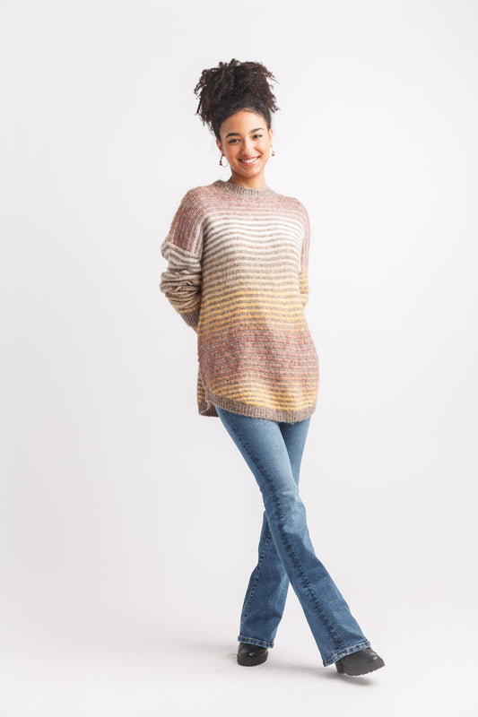 Cozy Terrain Stripe Sweater