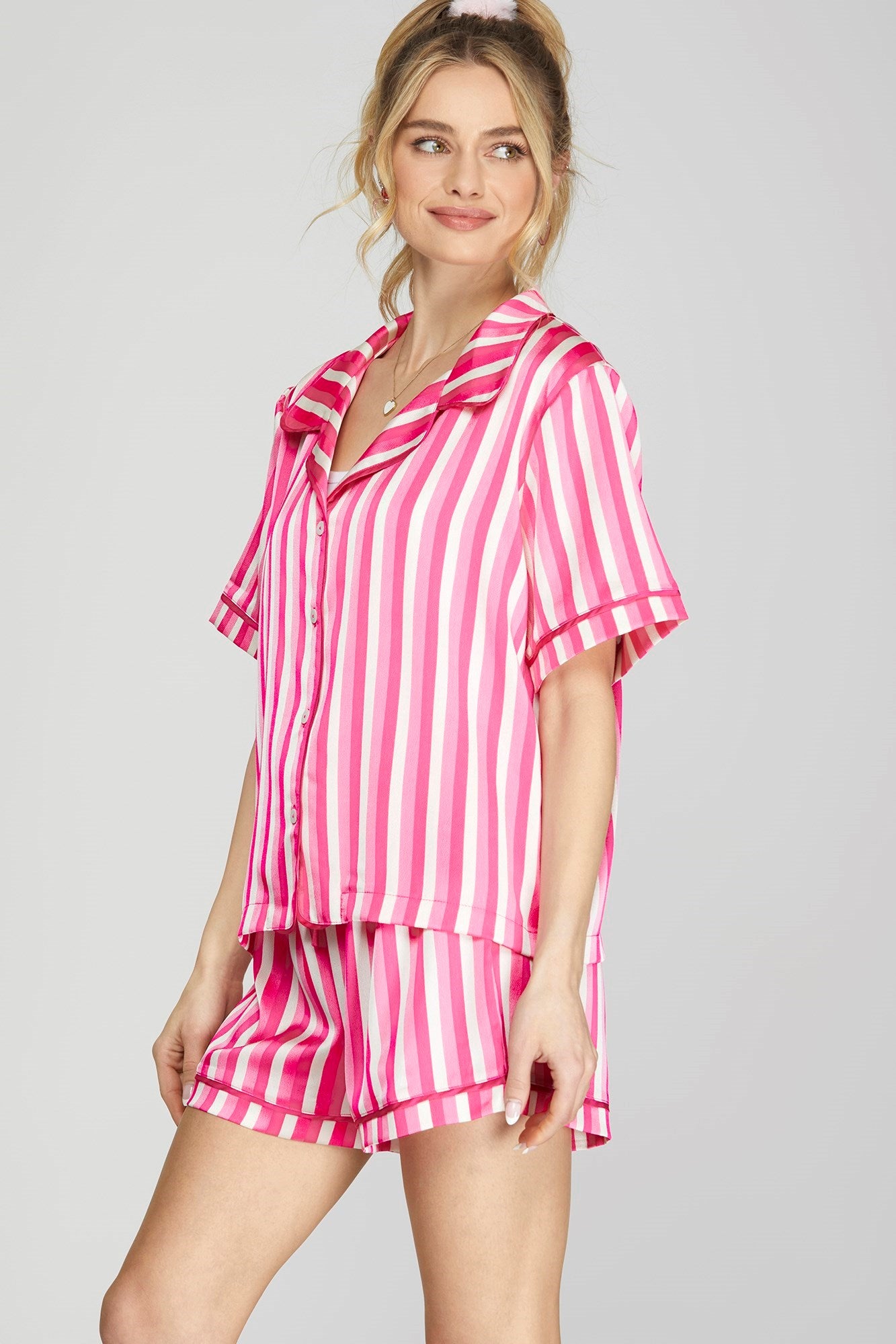 Stripe Pajama Set