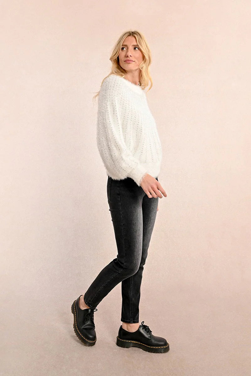 Sparkly Sequin Batwing Sweater Pizzazz Beloit