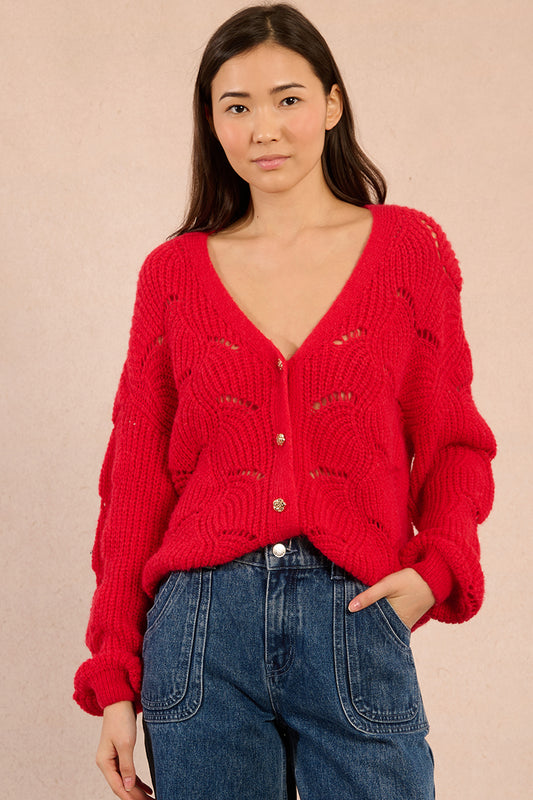 Sweetheart Stitches Cardigan