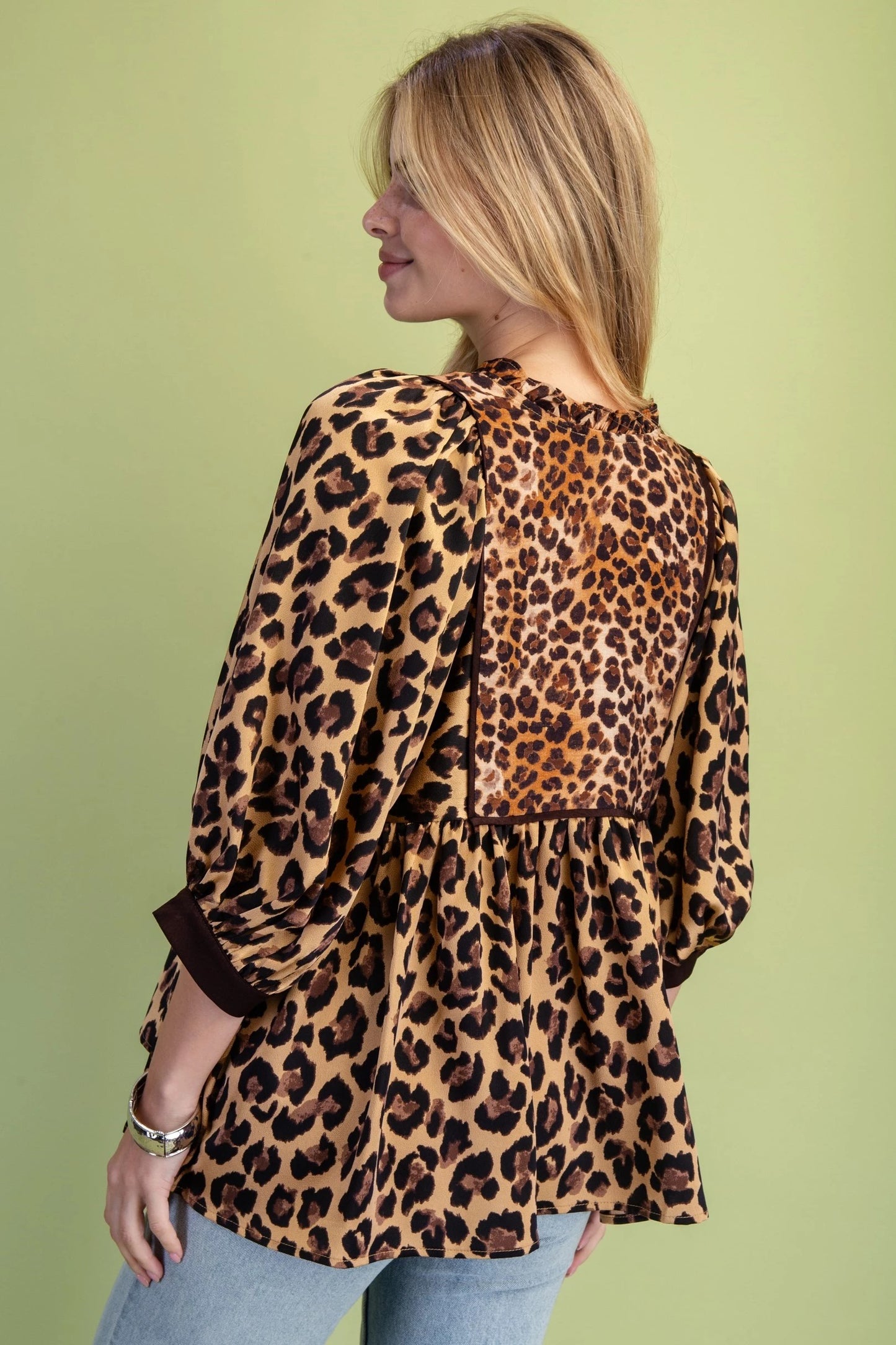 Wild at Heart Babydoll Top