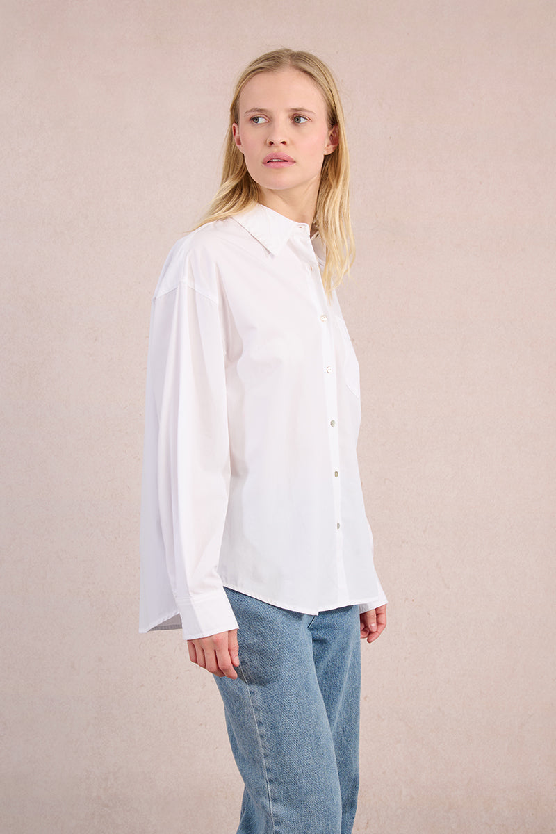 Lucky Charm Button-Up Blouse