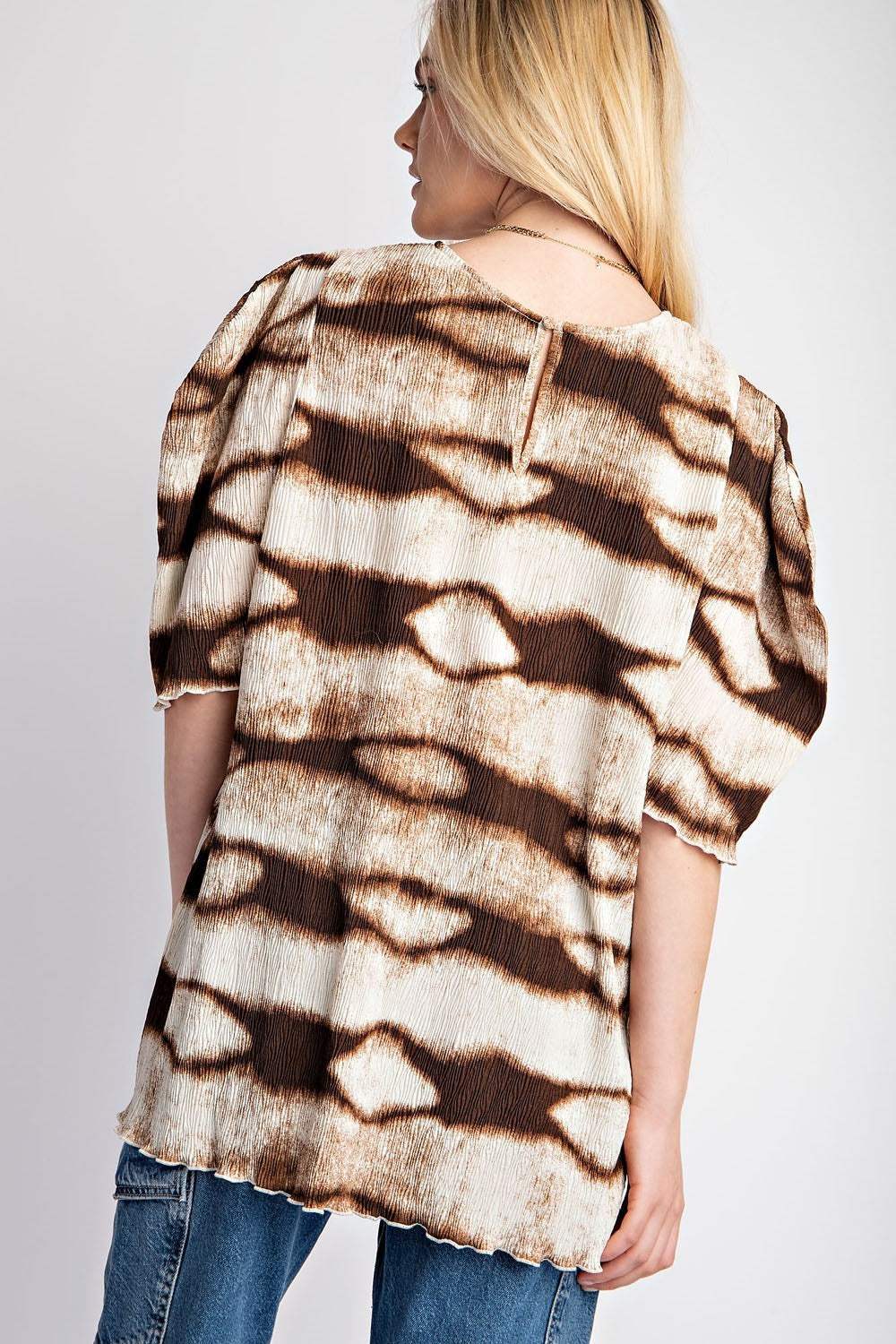 Bold & Breezy Puff Sleeve Top
