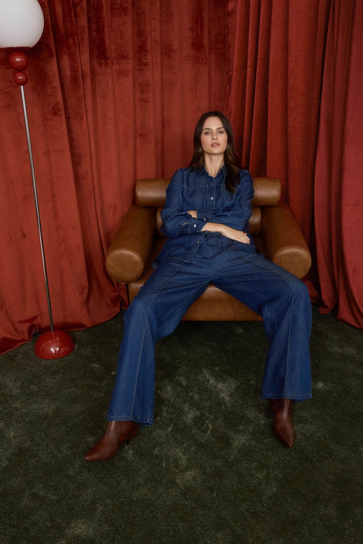 The Front Runner Drawstring Denim Pants