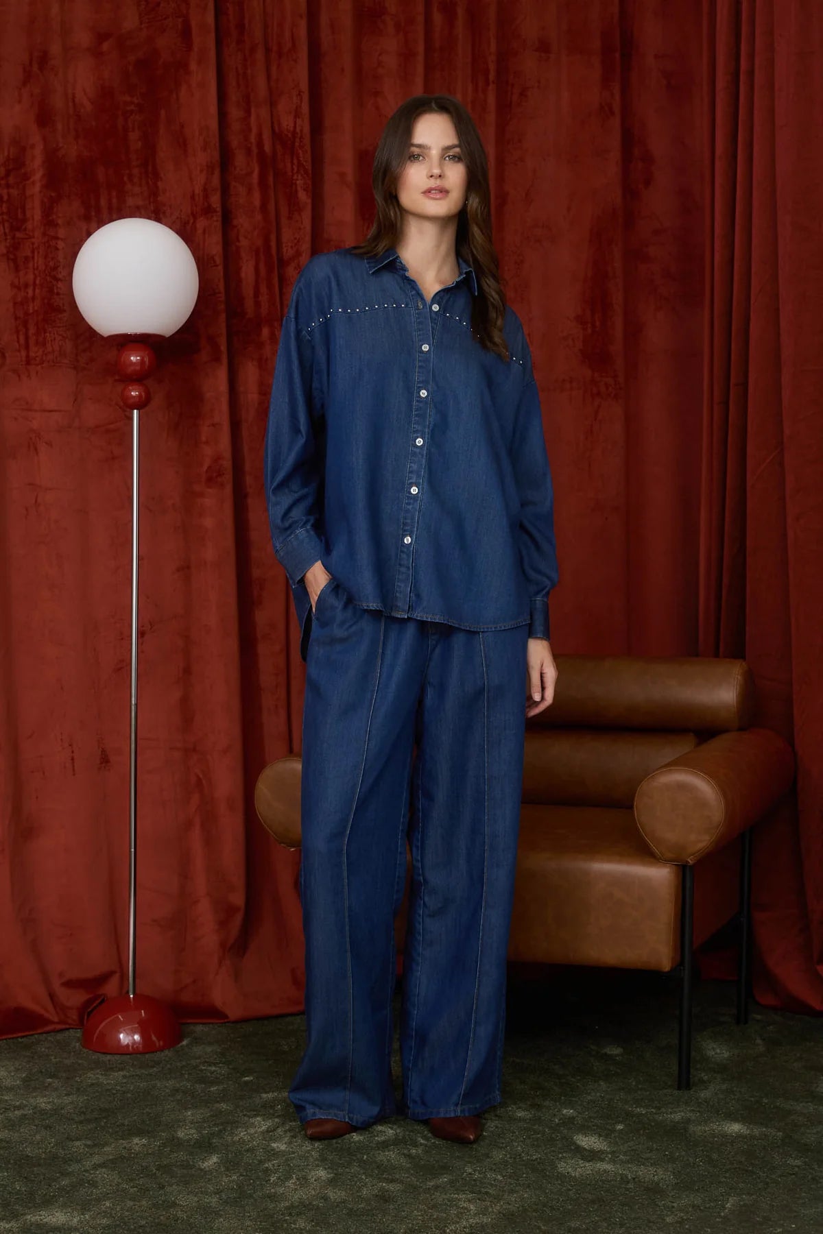 The Front Runner Drawstring Denim Pants