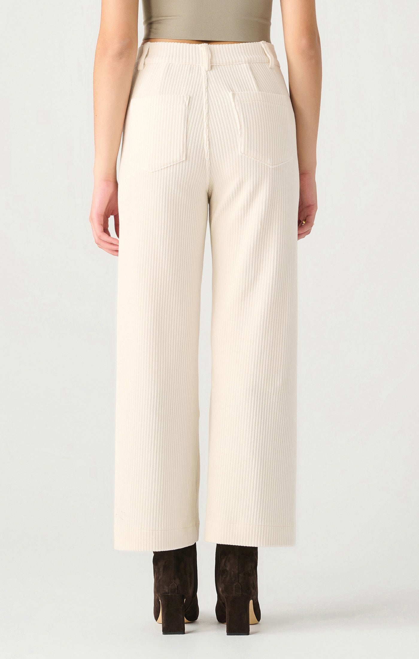 Wide Leg Corduroy Ankle Pant Pizzazz Beloit