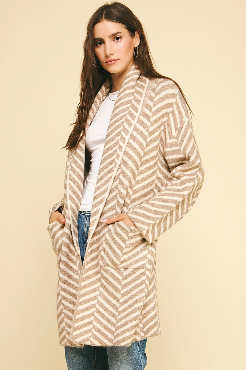 Diagonal Dreams Cardigan