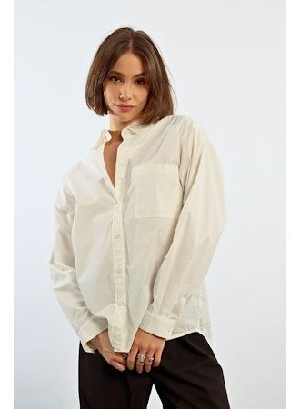 Classic White Button Up Shirt Pizzazz Beloit