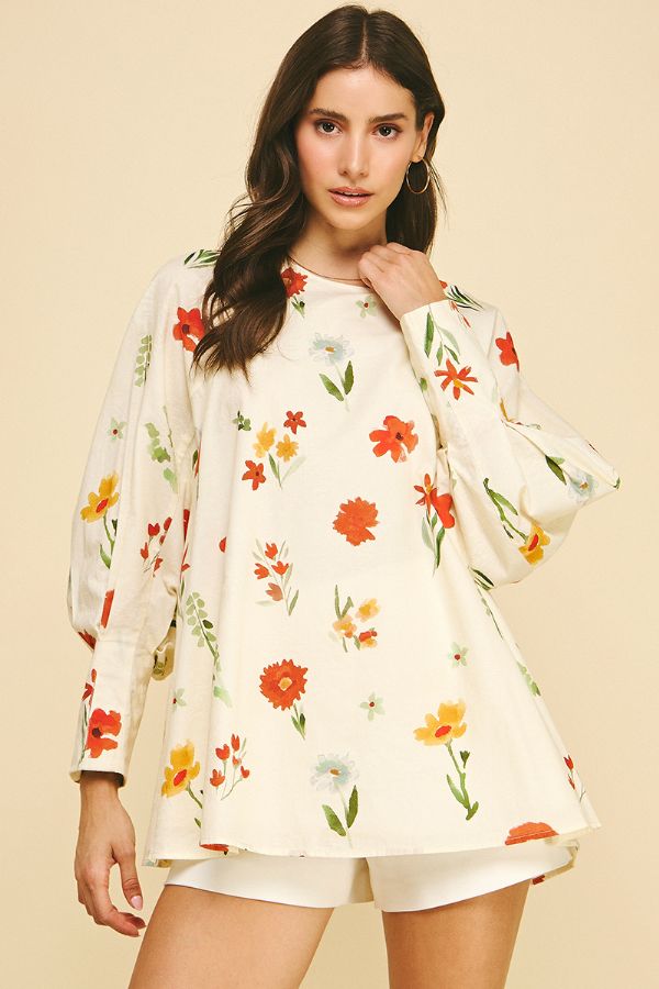 Back in Bloom Floral Blouse