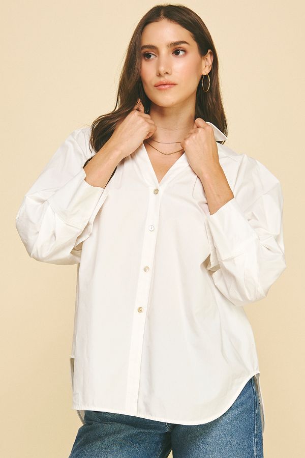 Polished Perfection Button Up