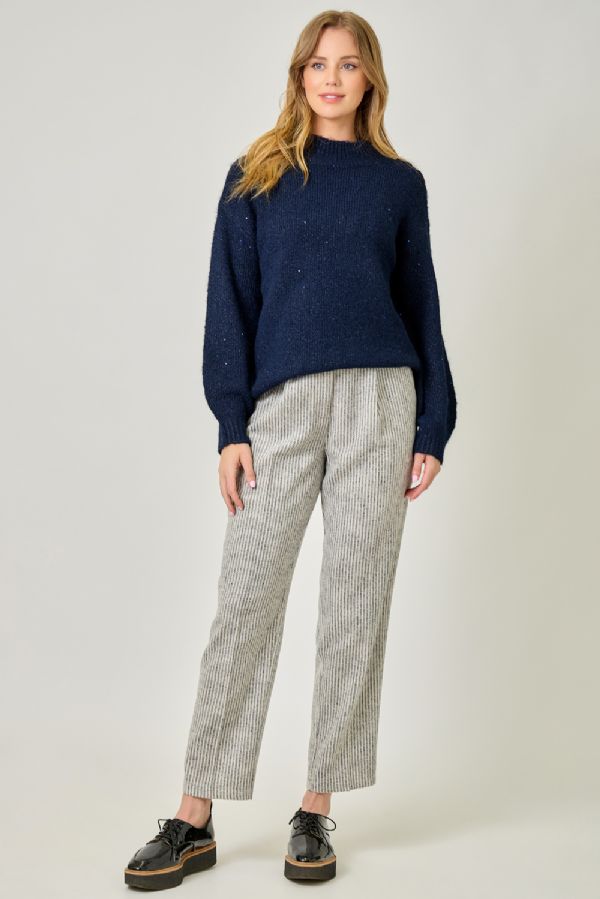 Shimmer & Shine Mock Neck Sweater