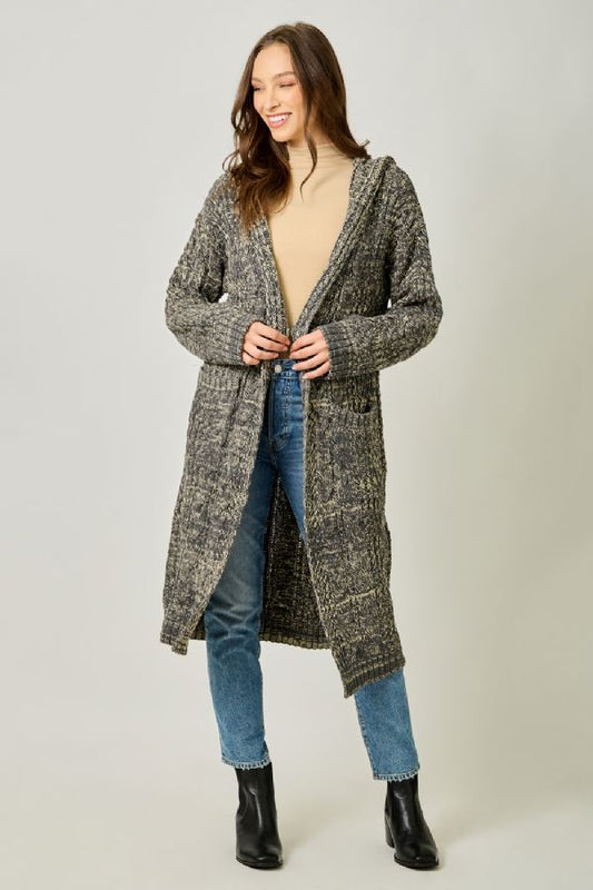 Cozy Cable Midi Cardigan