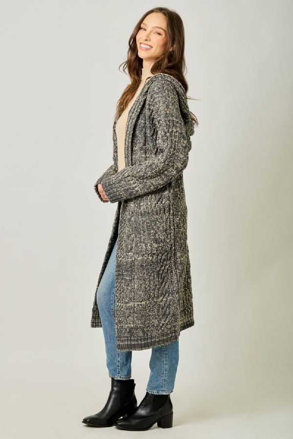Cozy Cable Midi Cardigan