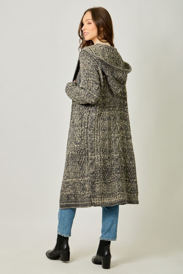Cozy Cable Midi Cardigan