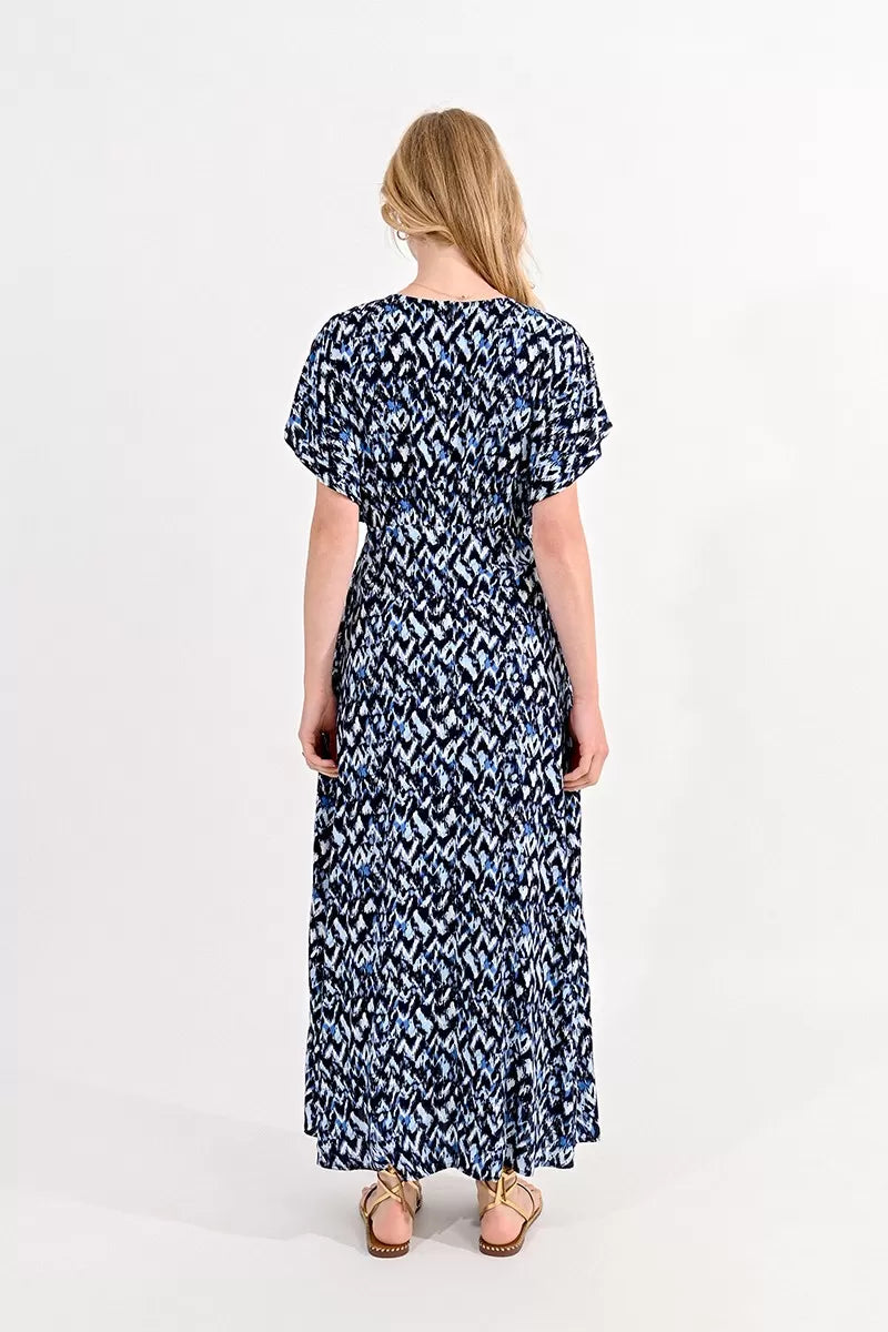 Butterfly Sleeves Maxi Dress