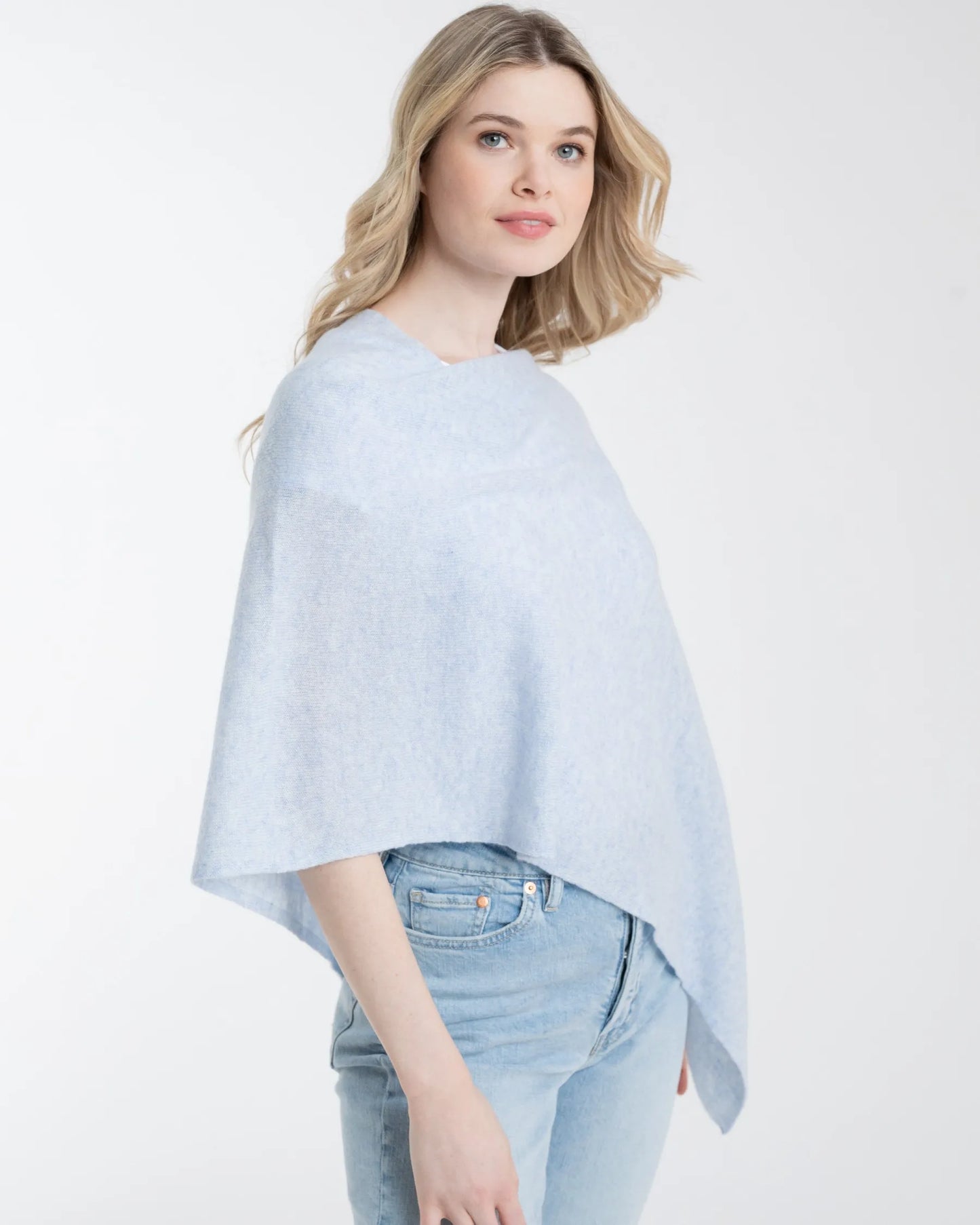 Periwinkle Cashmere Wrap