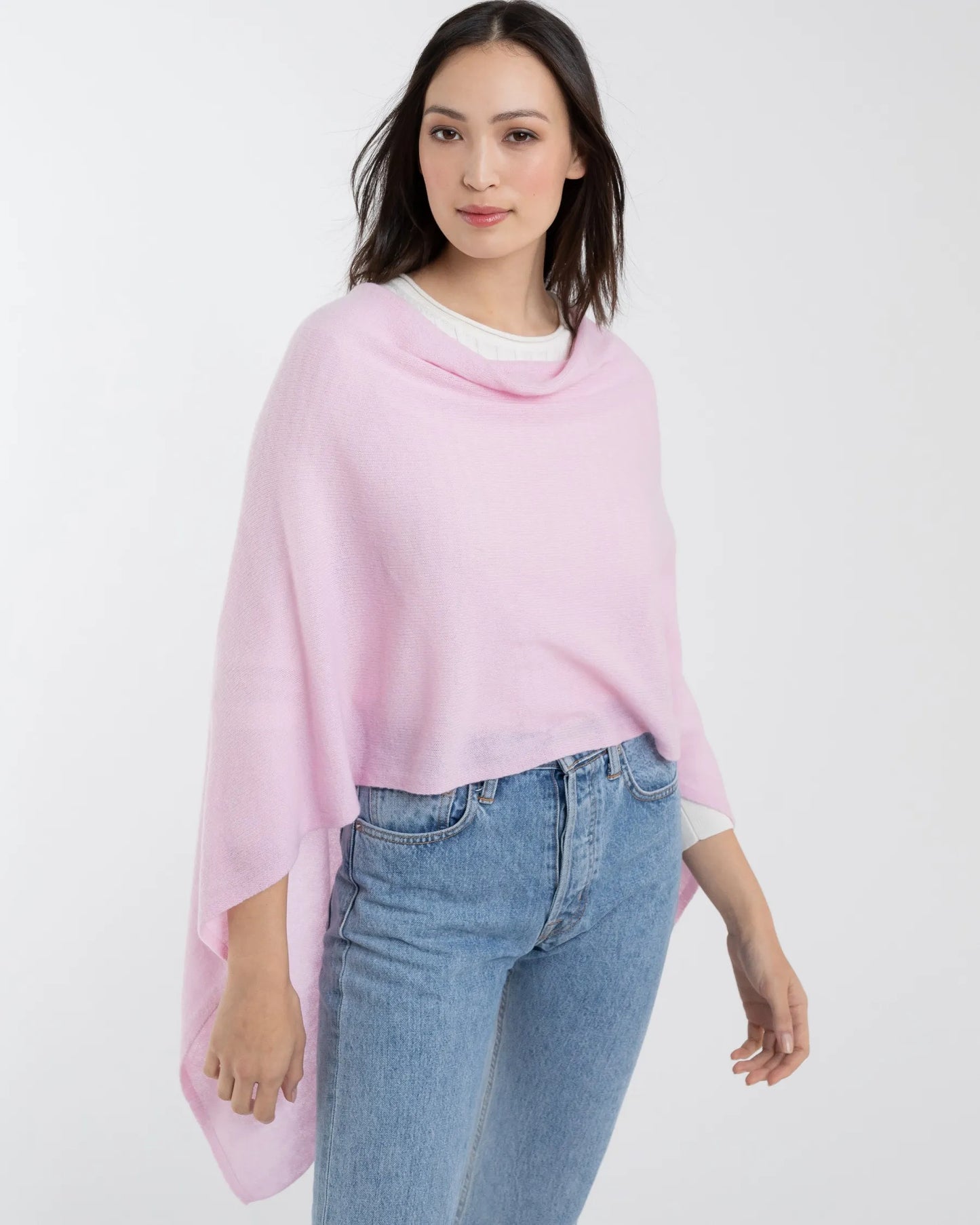 Beach Pink Cashmere Wrap