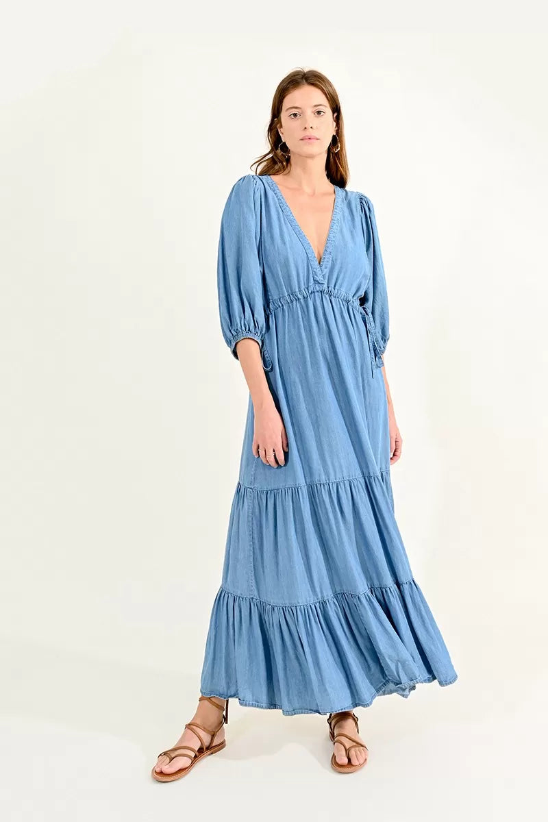 Indulgent Lyocell Maxi Dress