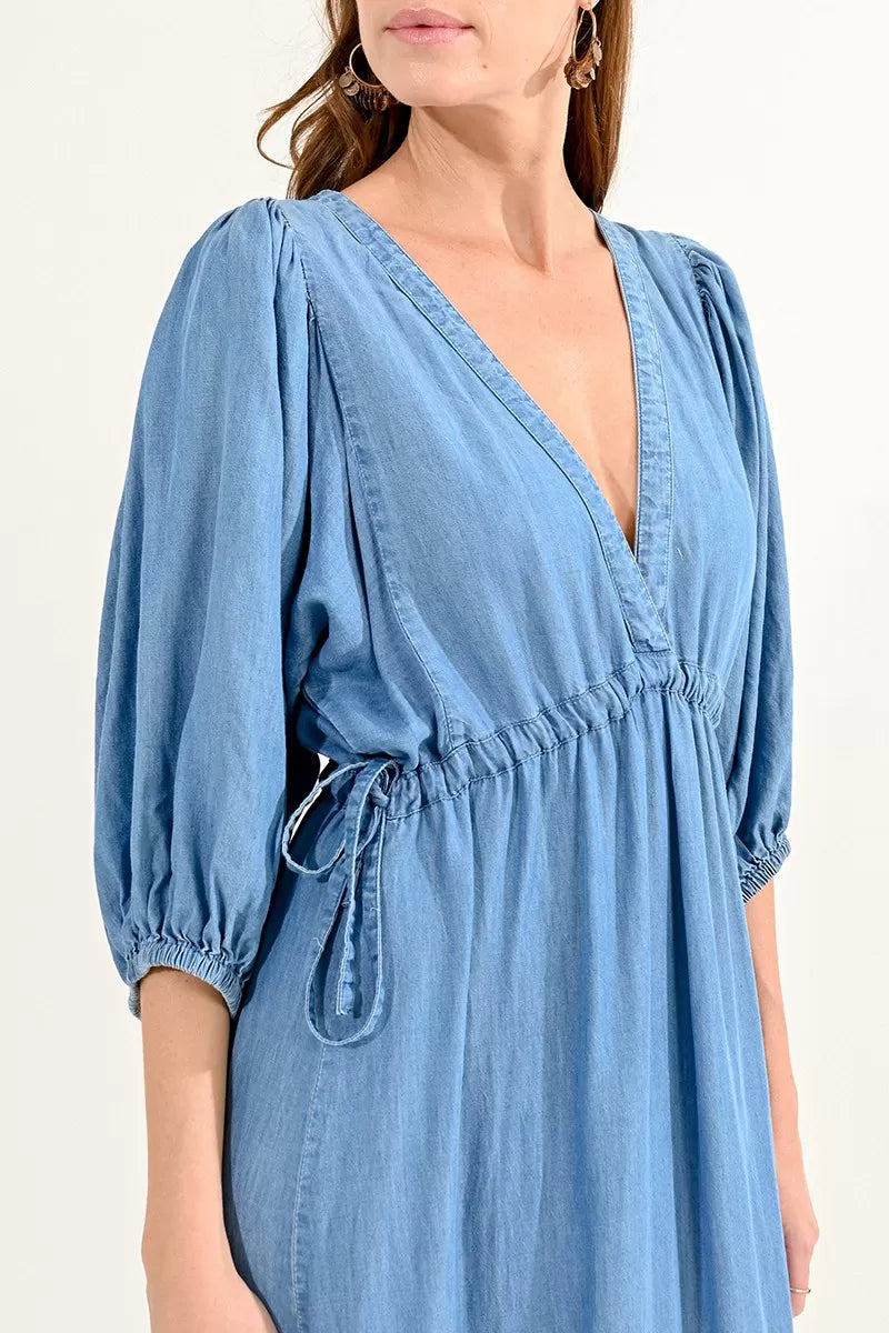 Indulgent Lyocell Maxi Dress