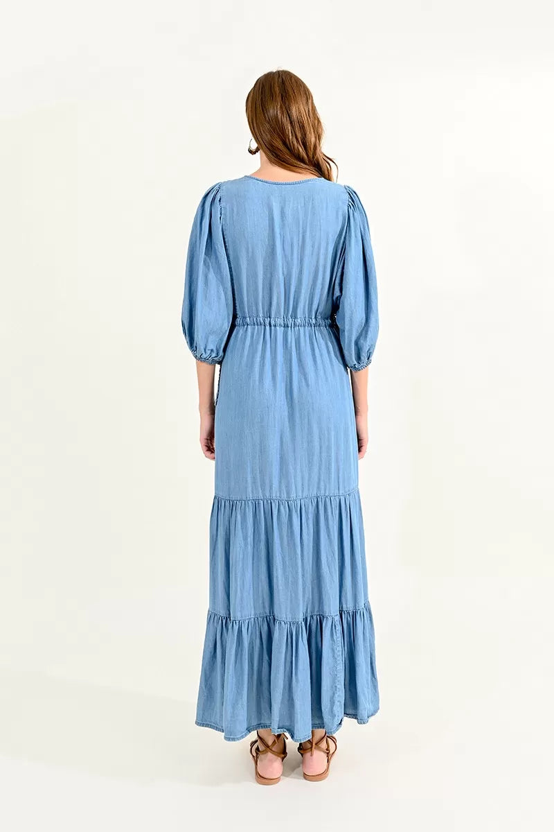 Indulgent Lyocell Maxi Dress