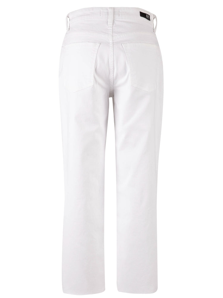 Kut From The Kloth Rachael High Rise Fab Ab Optic White Jeans