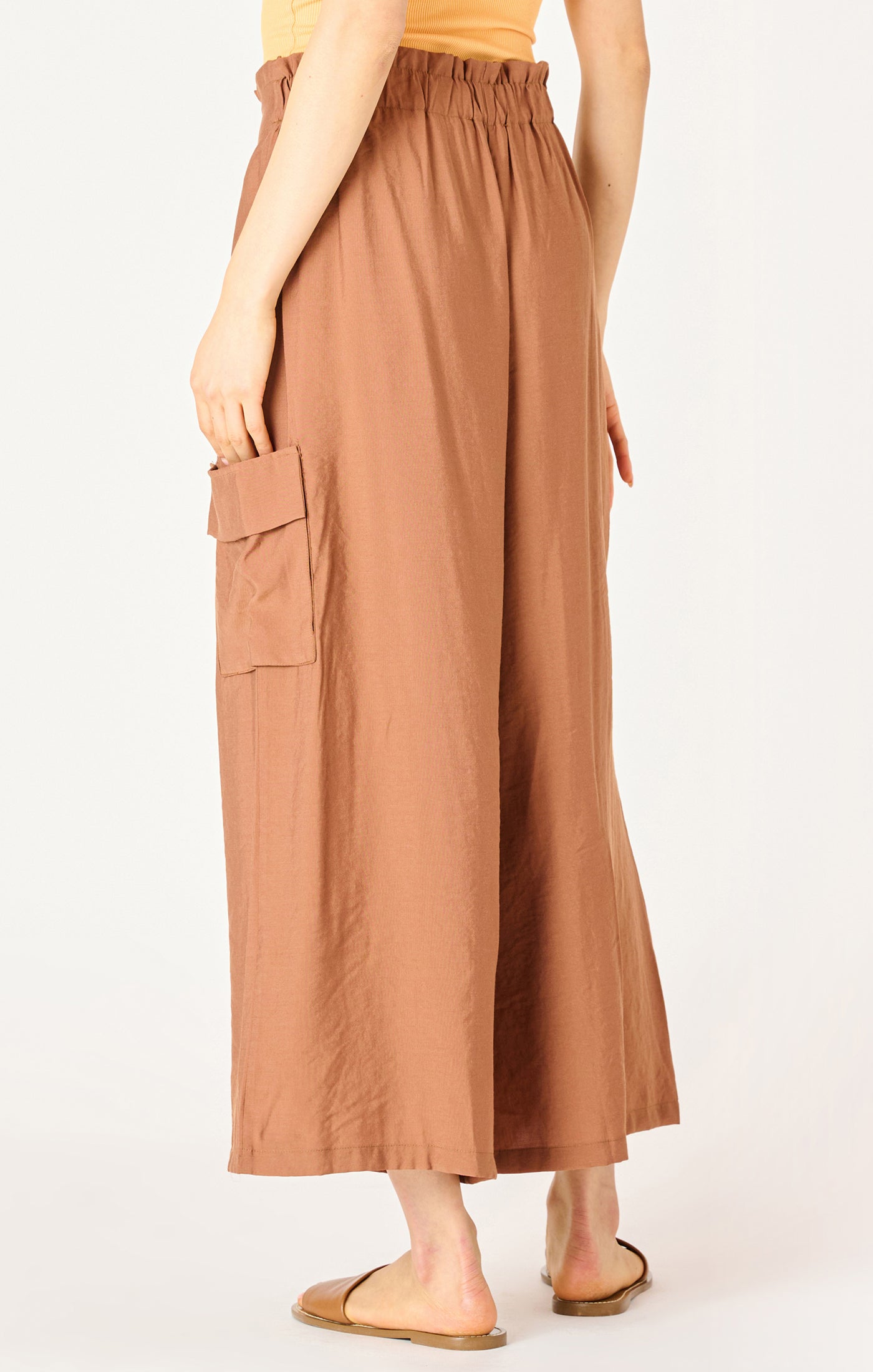 Sienna Wide Leg Drawstring Cargo Pant