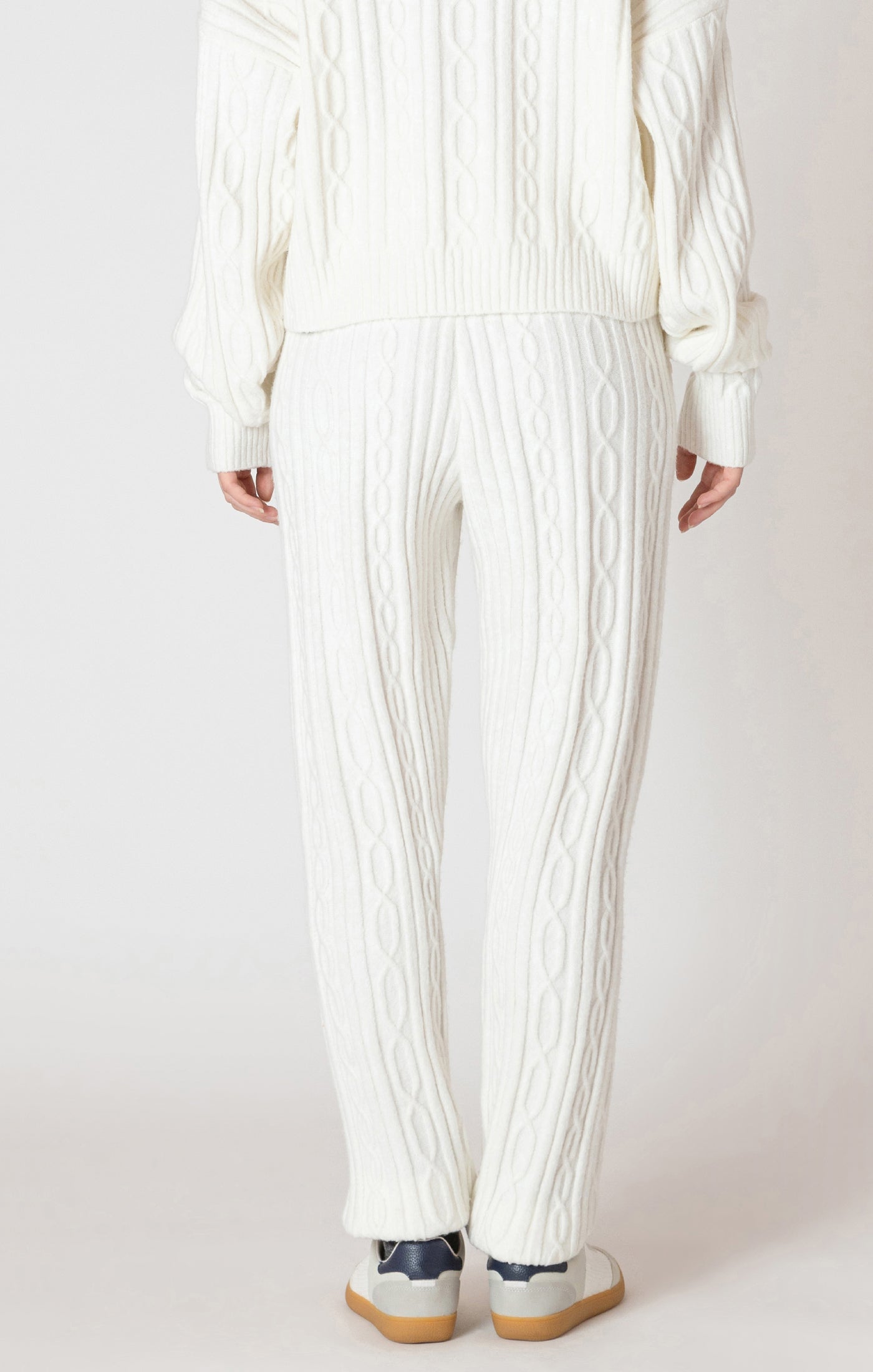 Cuddle Up Cable Knit Joggers