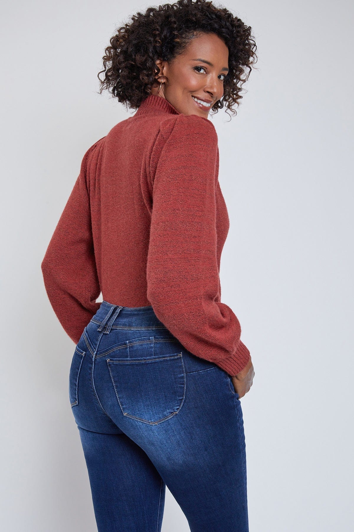 Curve Appeal Cuffed Ankle Jeans