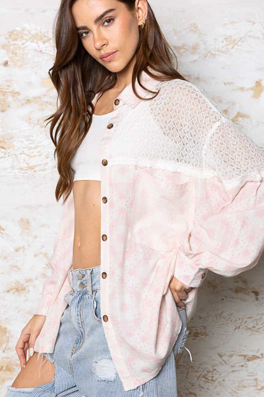 Pretty In Pink Paisley Top