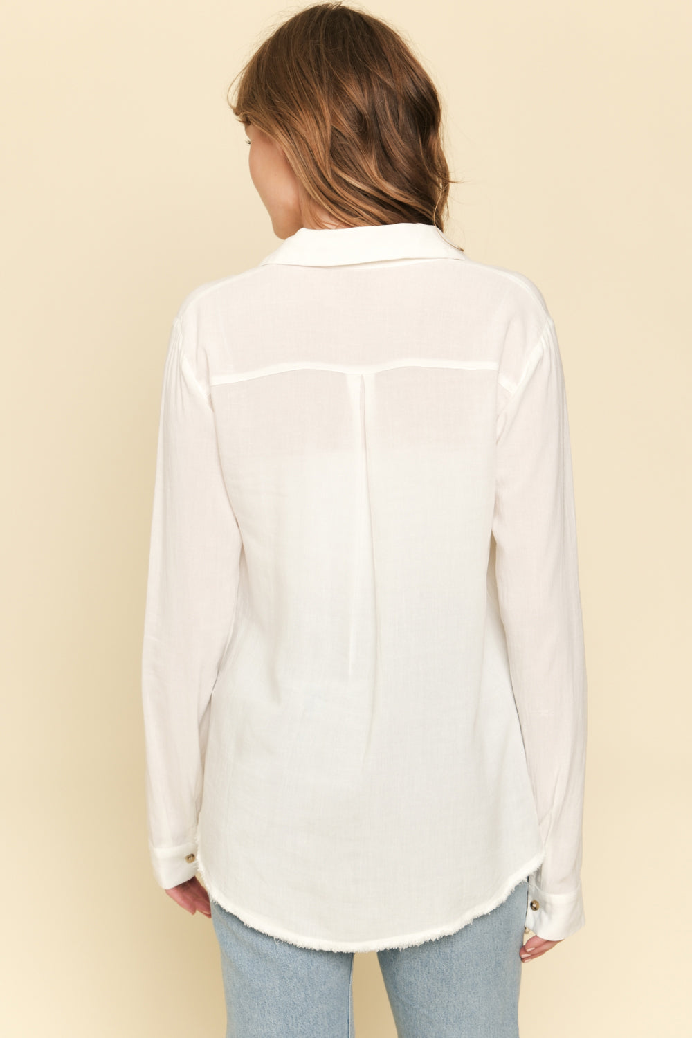 Soft Linen Blend Top