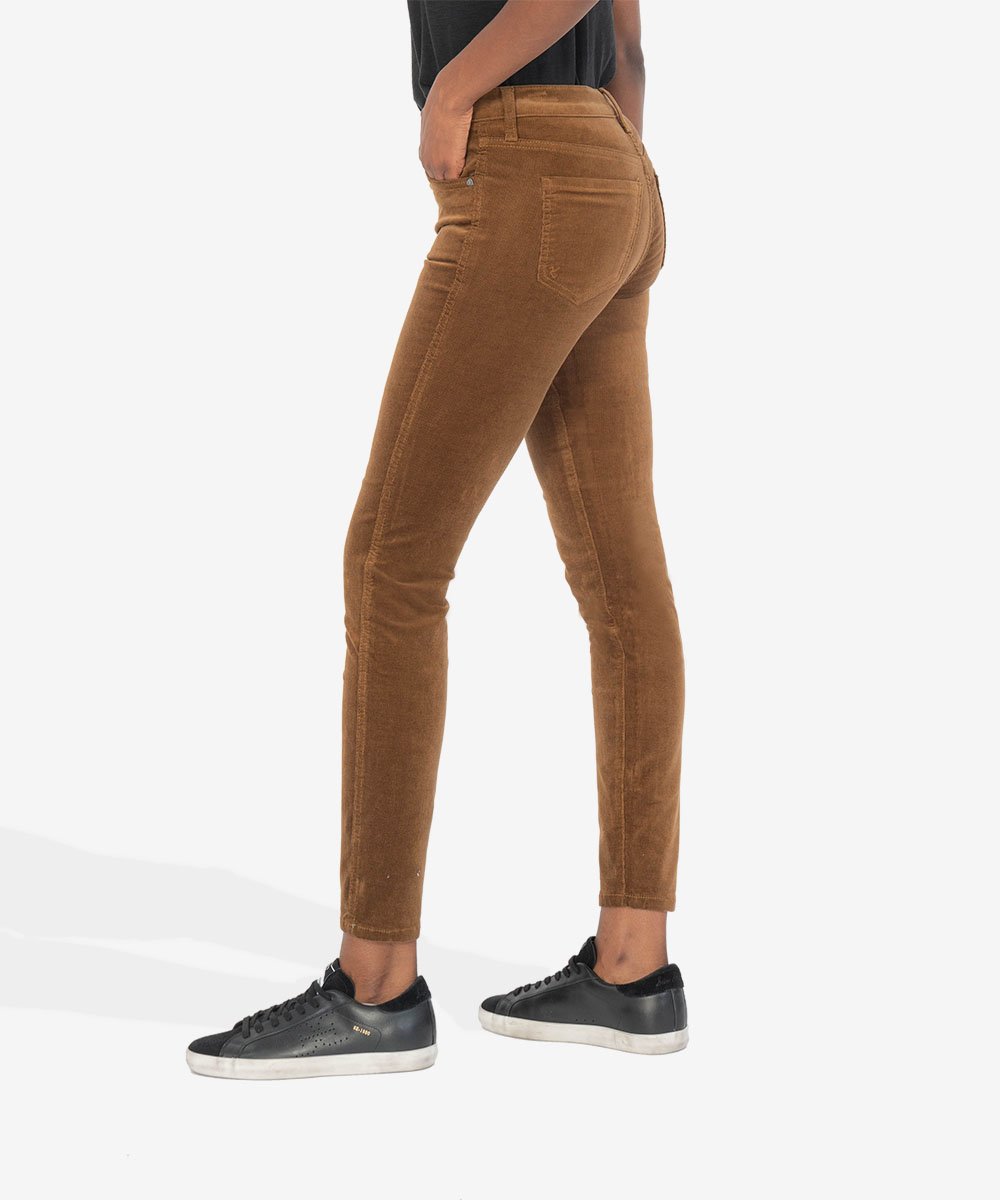 Kut From The Kloth Corduroy Connie High Rise Fab Ab Ankle Skinny