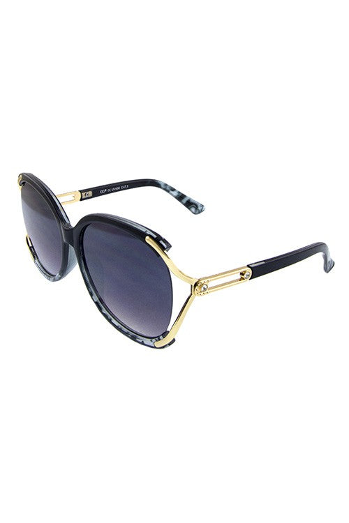 Rhinestone Square Style Sunglasses