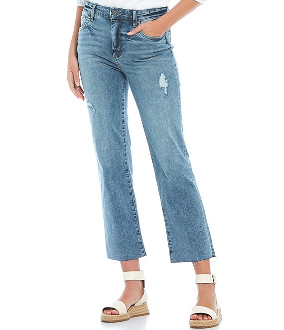 Kut From The Kloth Kelsey High Rise Ankle Flare Jeans