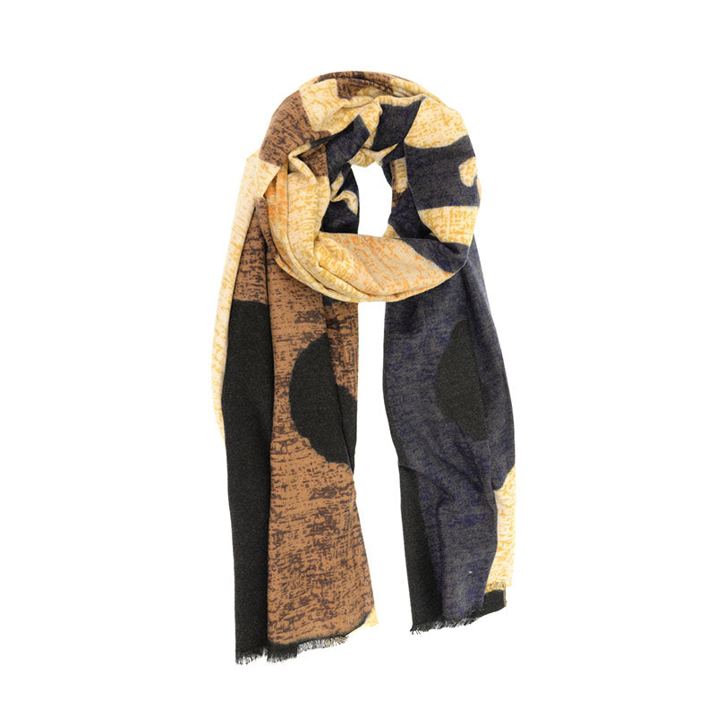 Textured Abstract Scarf