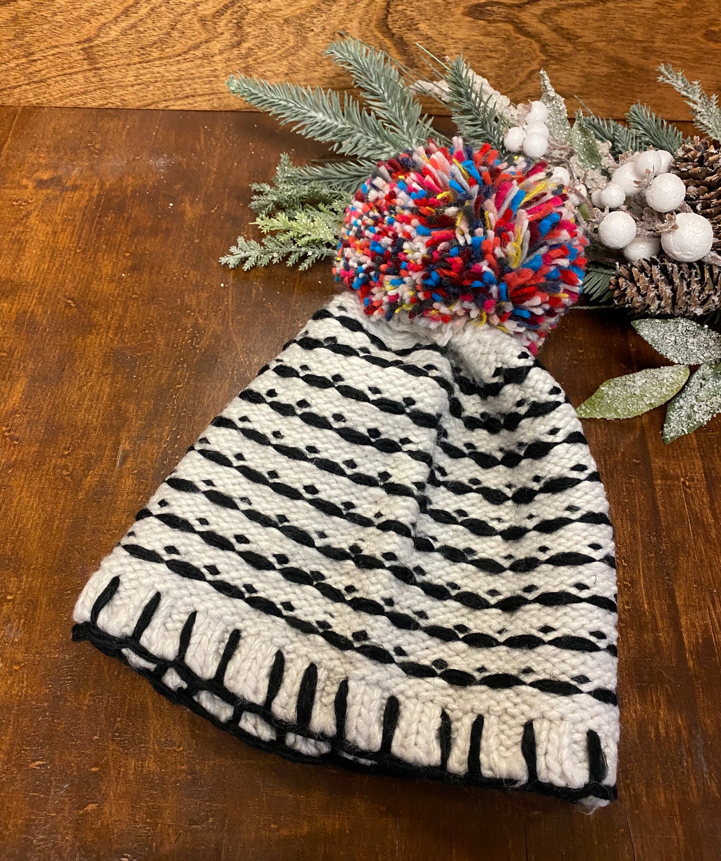 Just For Fun Pom Hat