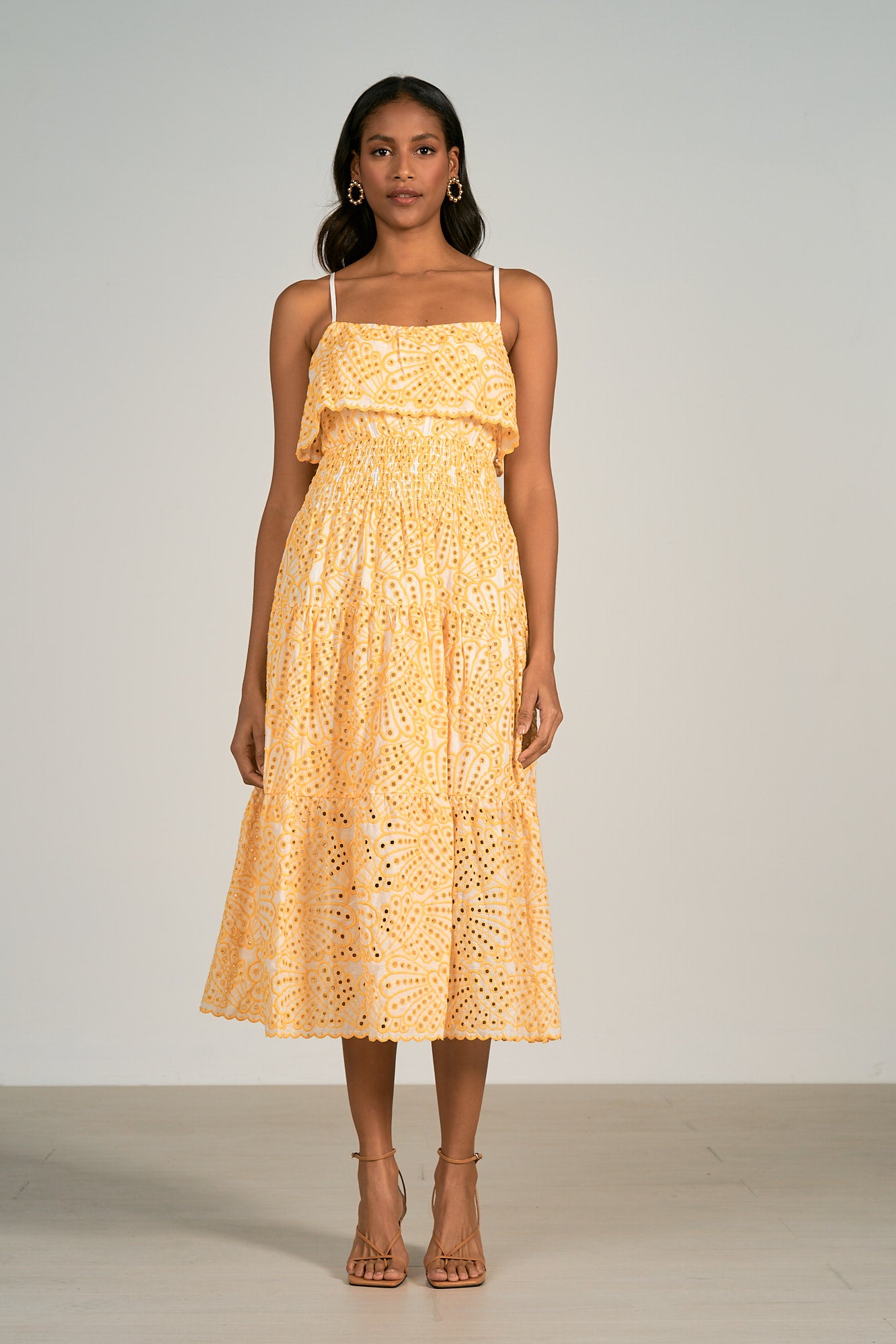 Sunshine Smocked Maxi Dress