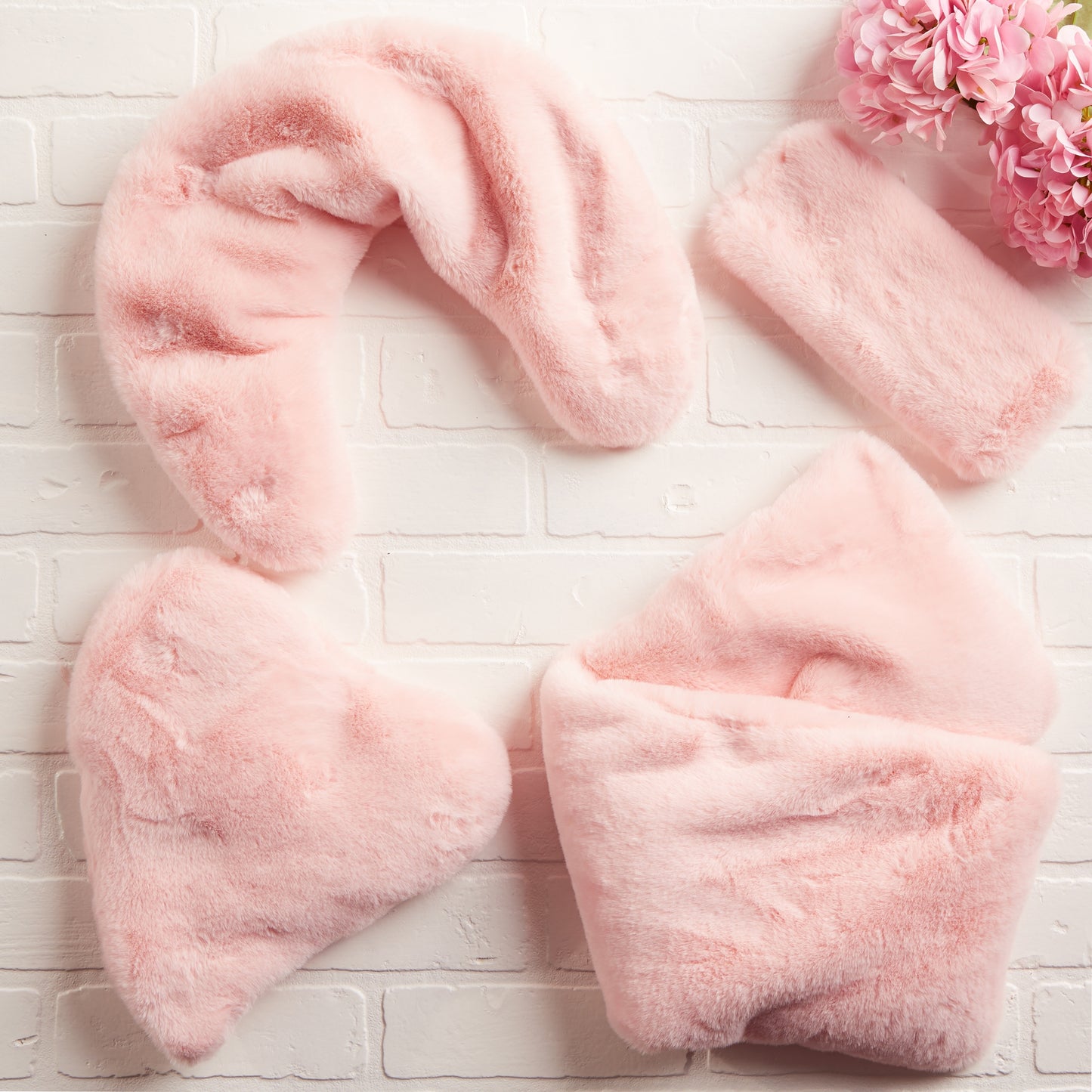 Hot/Cold - Neck Wrap - Ultra Luxe Plush Pink