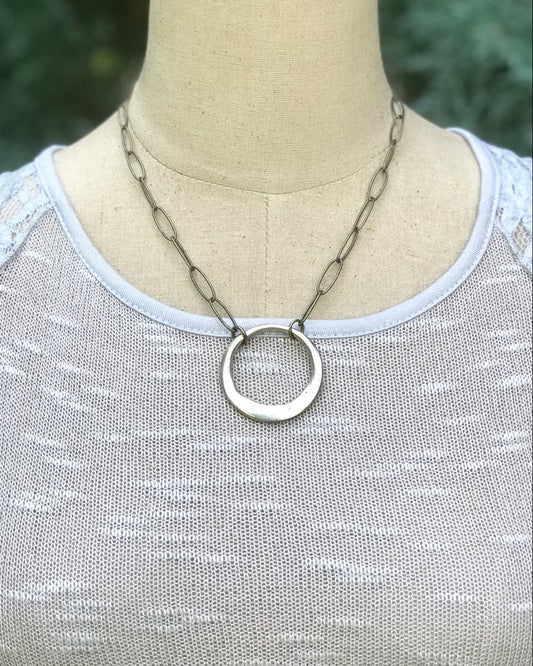 Inspire Designs Infinity Circle Necklace