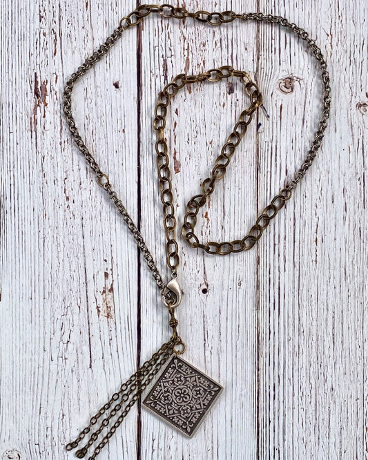 Inspire Designs Rolling Stone Necklace