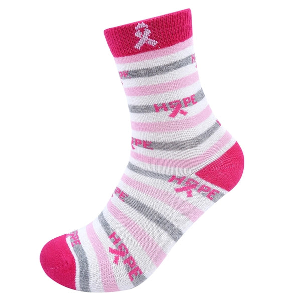 Women's Hope Breast Cancer Awareness Novelty Socks