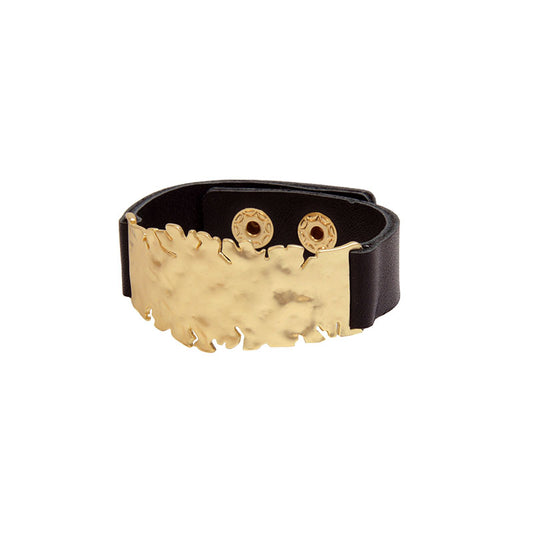 Leather Organic Bracelet