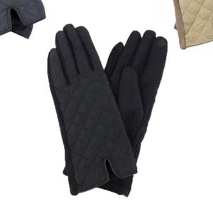 Quilted Pattern Gloves