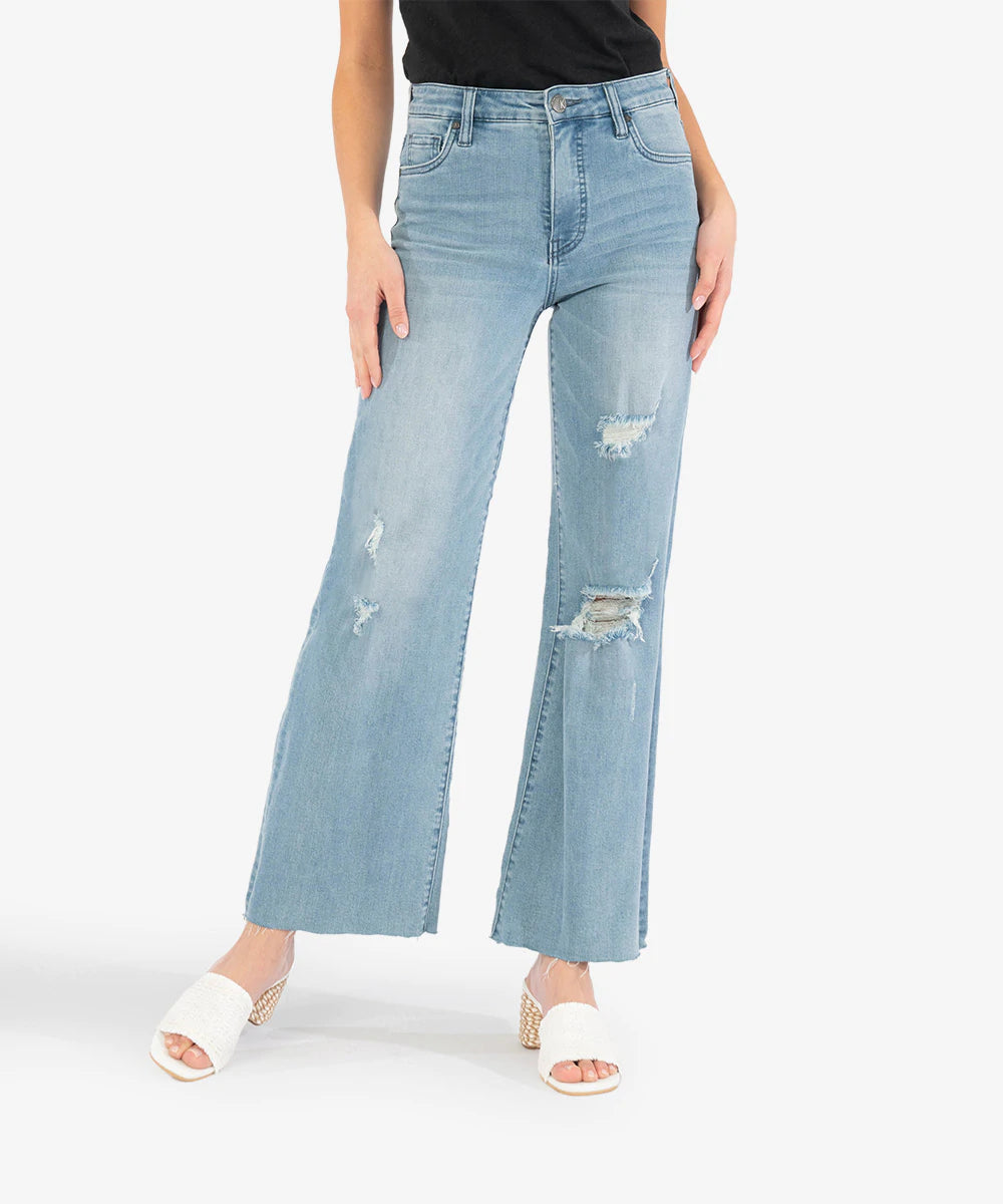 Kut From The Kloth Jean High Rise Fab Ab Super Flare Jeans