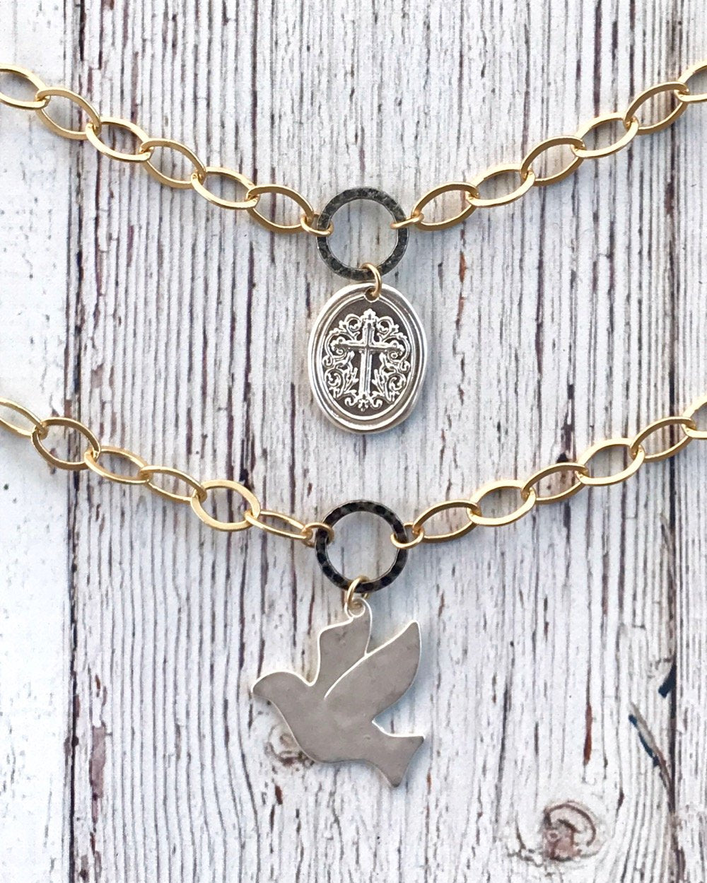 Inspired Designs Peaceful Charm Necklace
