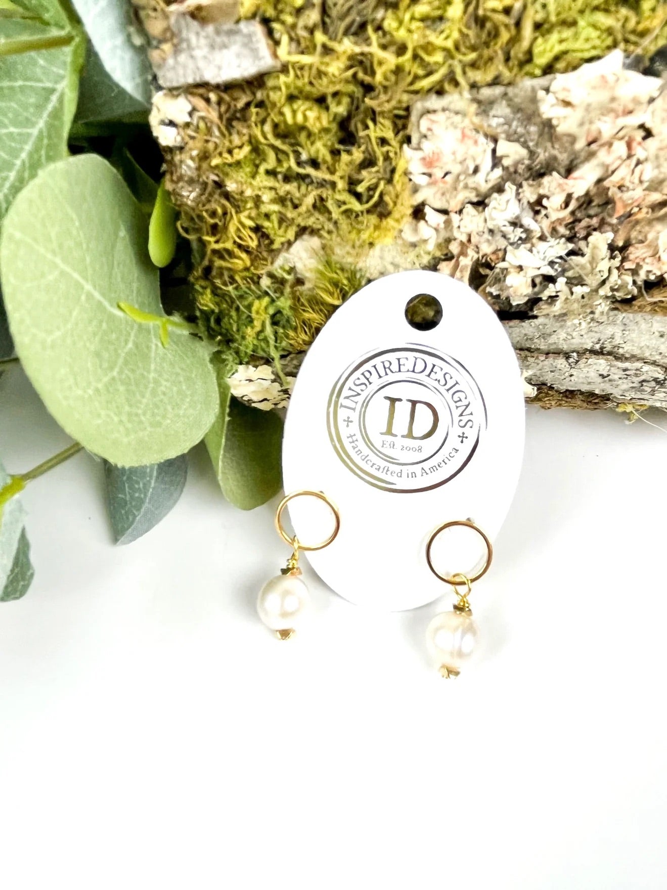 Inspire Designs Petite Pearl Post