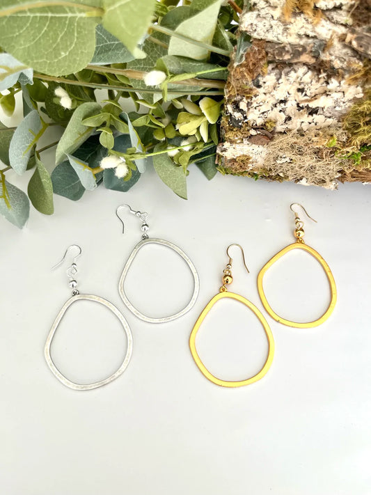 Inspire Designs River Hoop Earrings