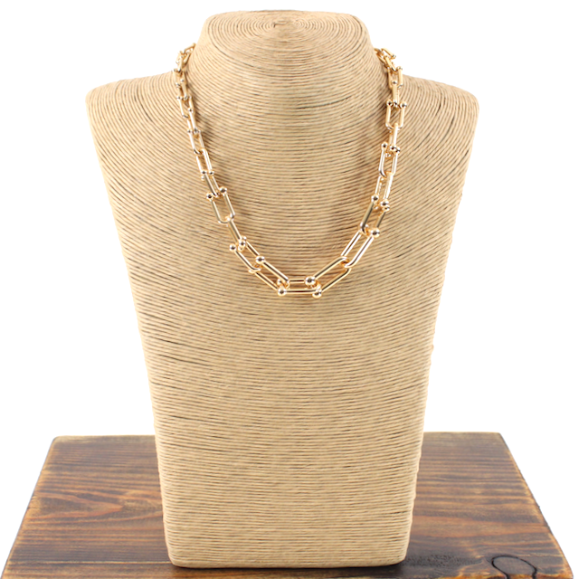 Metal Link Necklace