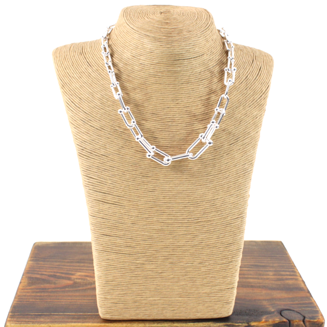 Metal Link Necklace