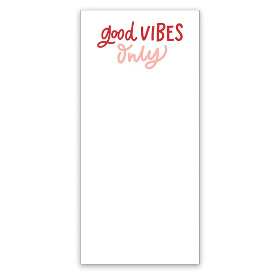 Good Vibes Notepad