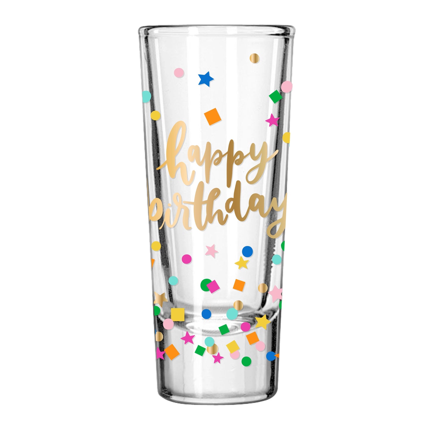 Happy Birthday Shot Glass